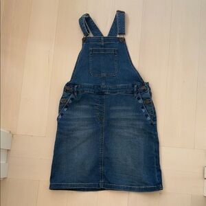 J Crew Crewcuts Girls Denim Overall Skirt sz12